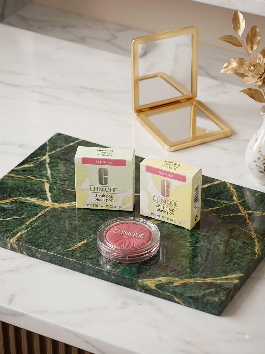 رژگونه کلینیک رنگ pink pop