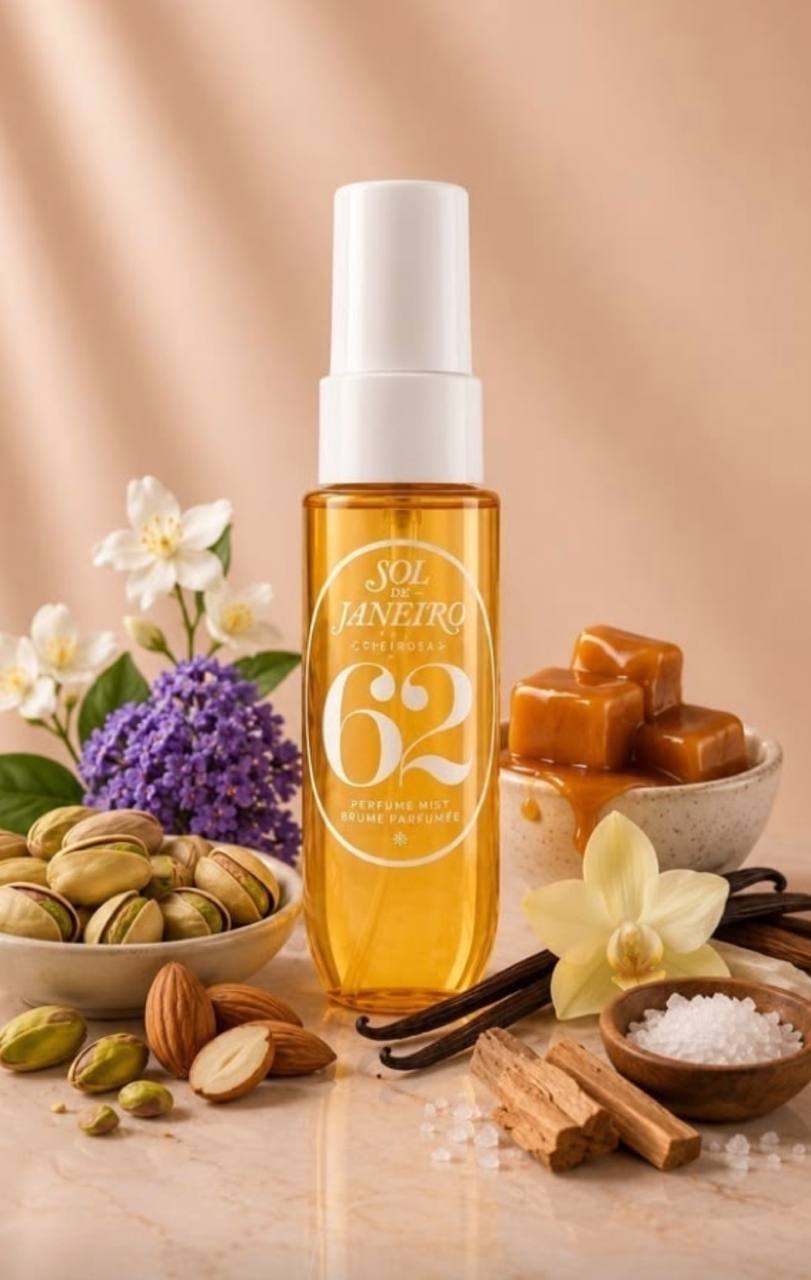 بادی اسپلش Sol de Janeiro Cheirosa 62 – Hair & Body Fragrance Mist