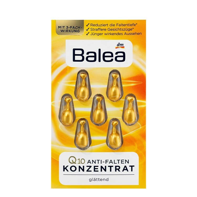 کپسول کنسانتره ضد چروک صورت باله آ مدل Q10 Anti-Falten