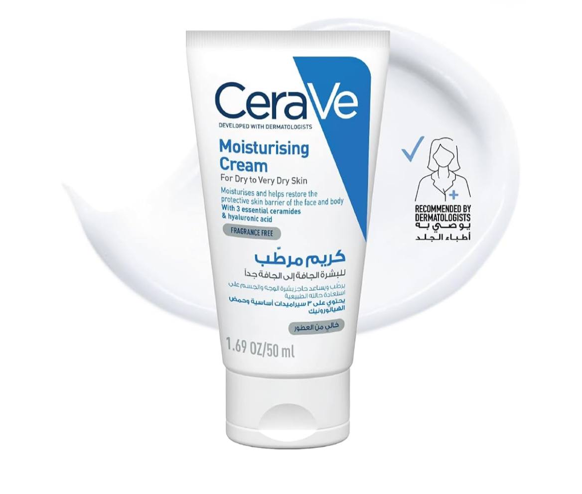 کرم مرطوب‌کننده سراوی (CeraVe) برای پوست خشک تا بسیار خشک