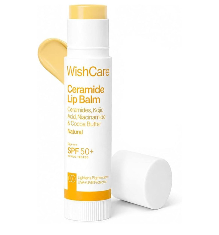 بالم لب سرامید WishCare با SPF 50 PA+++