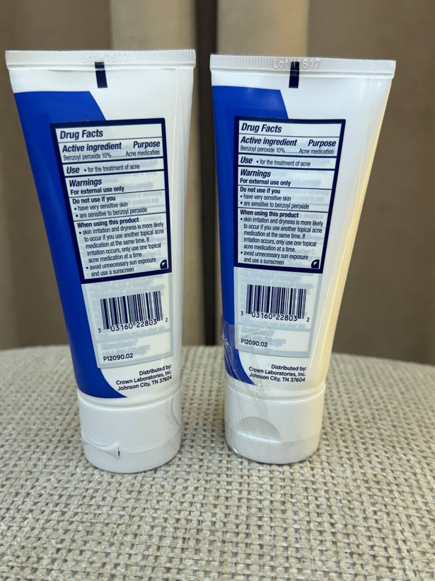 شوینده ضدآکنه با ۱۰٪ Benzoyl Peroxide