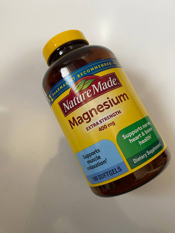 منیزیم نیچر مید ۴۰۰ میلیگرم ۱۸۰ عددی | Nature Made Magnesium