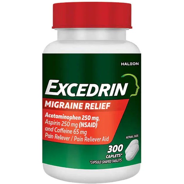 قرص تسکین میگرن Excedrin Migraine امریکایی