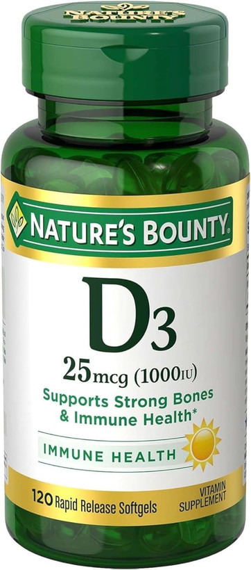 ویتامین D3 نیچرز بونتی