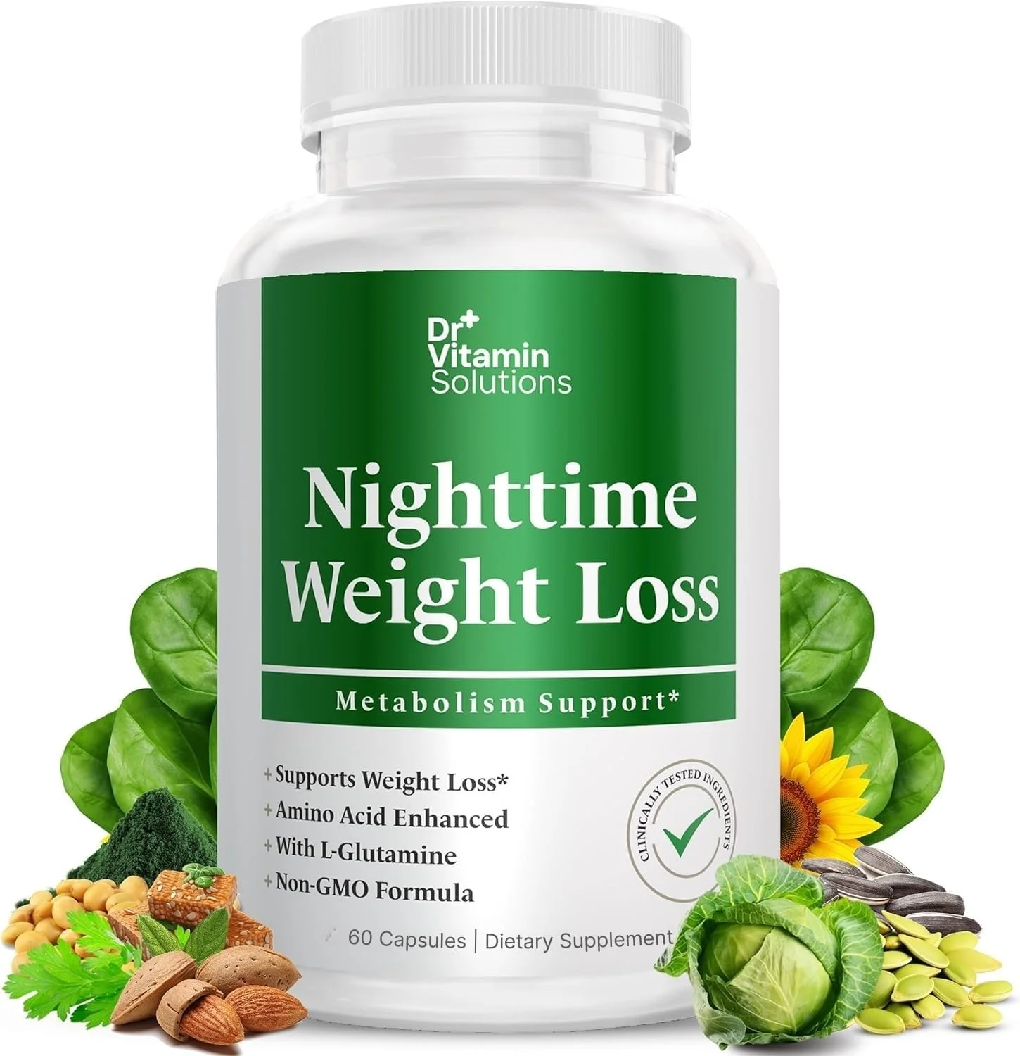 قرص های چربی سوز شبانه DR VITAMIN SOLUTIONS. 60 عددی