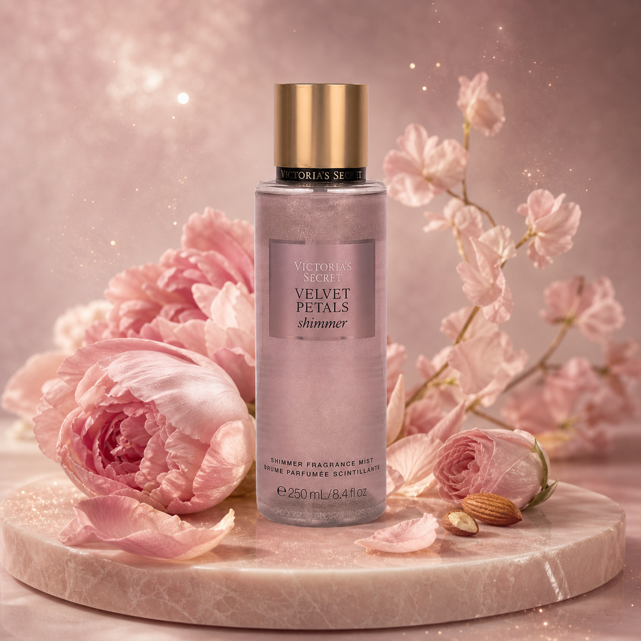 بادی میست زنانه ویکتوریا سکرت ولوت پتالس شیمر Velvet Petals Shimmer