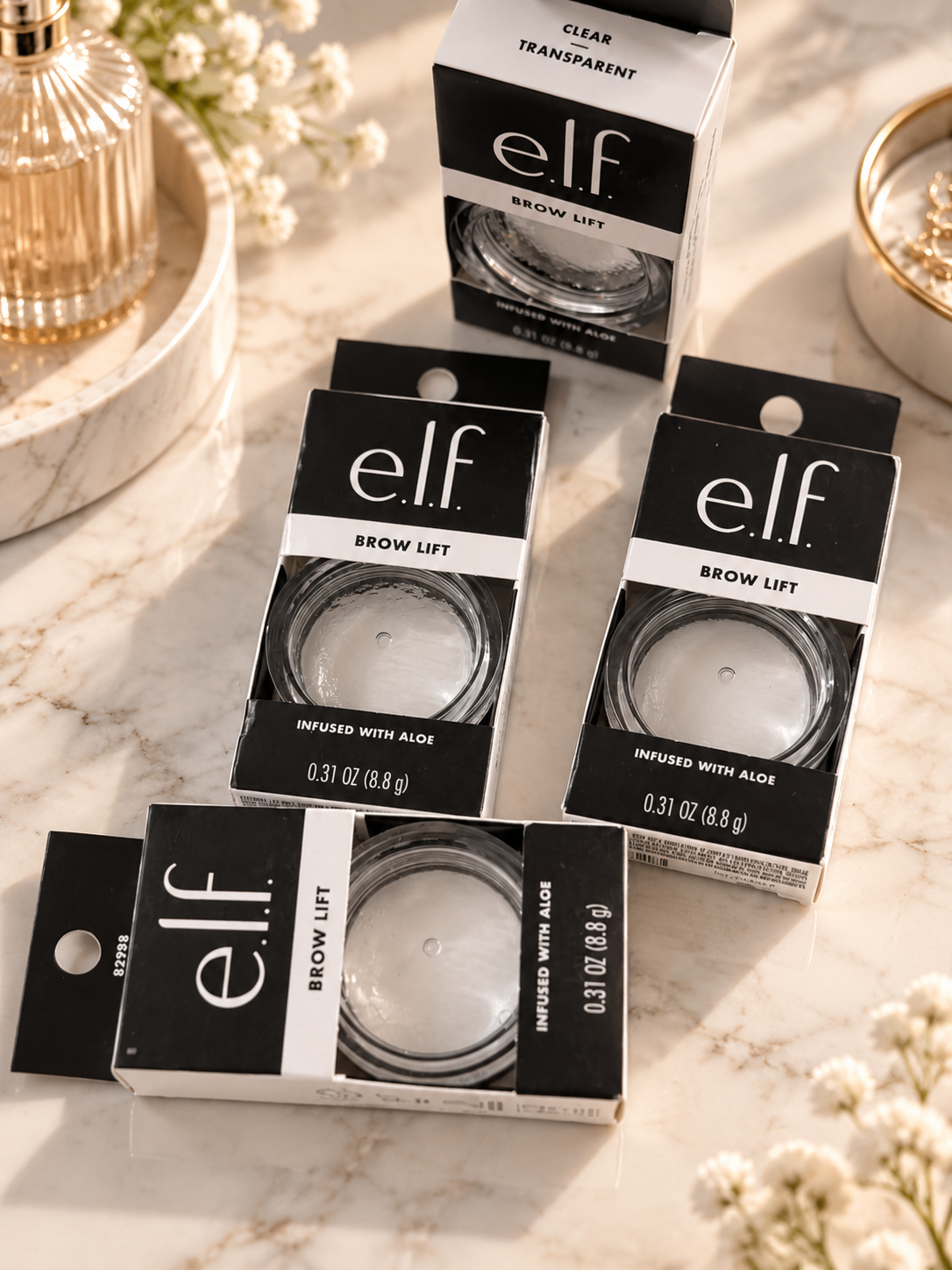 ژل لیفت ابرو بی رنگ elf فولسایز