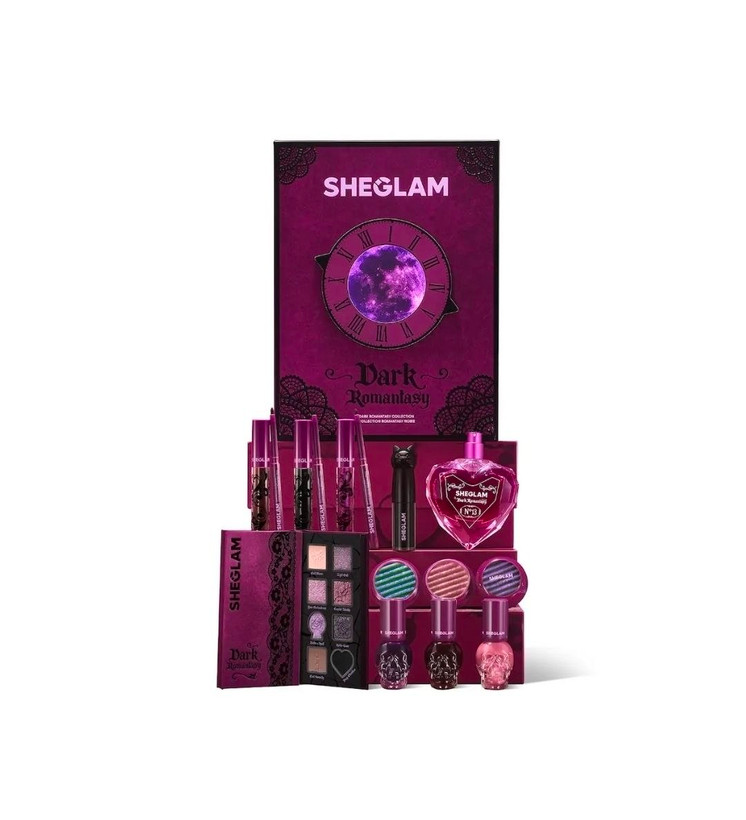پک کامل آرایشی شیگلم مدل Dark Romantasy Collection
